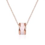 Oceane Cryolite Roman Numeric Necklace