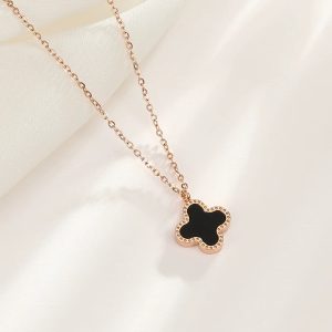 Adele Four Leaf Clover Pendant Necklace
